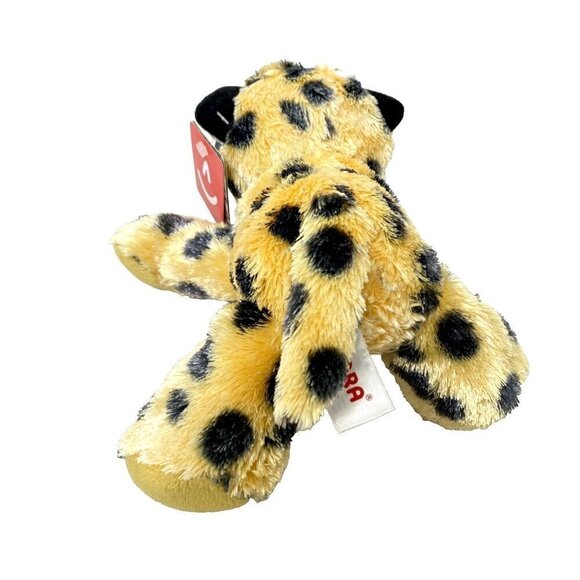 Aurora Streak Cheetah Spotted Mini Flopsie #30359 Stuffed Animal Toy 8 in NEW - Picture 4 of 11